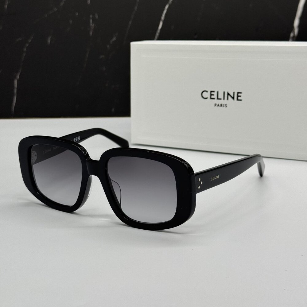 NEW CELINE CL40299U 01B BLACK GRAY WOMEN SUNGLASSES CELINE